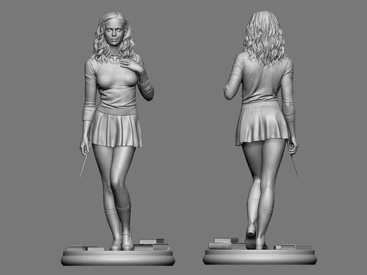 Elegant Adult Hermione Granger Figurine - A Detailed Tribute to the Beloved Character from Harry Potter