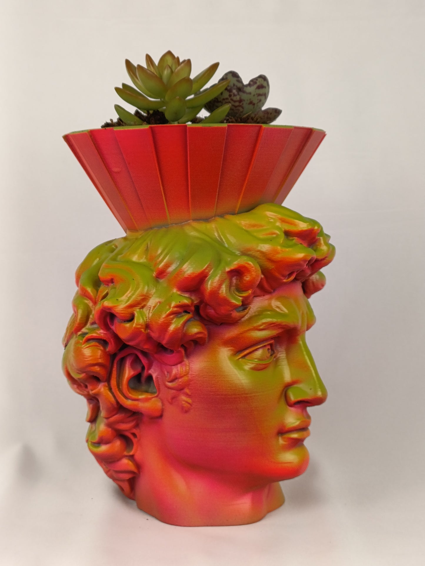 David Head Planter – Classic Art Meets Modern Decor