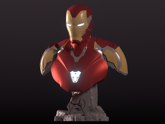 Iron Man Mark 85 Armor Bust - Exquisite Detailed Collectible