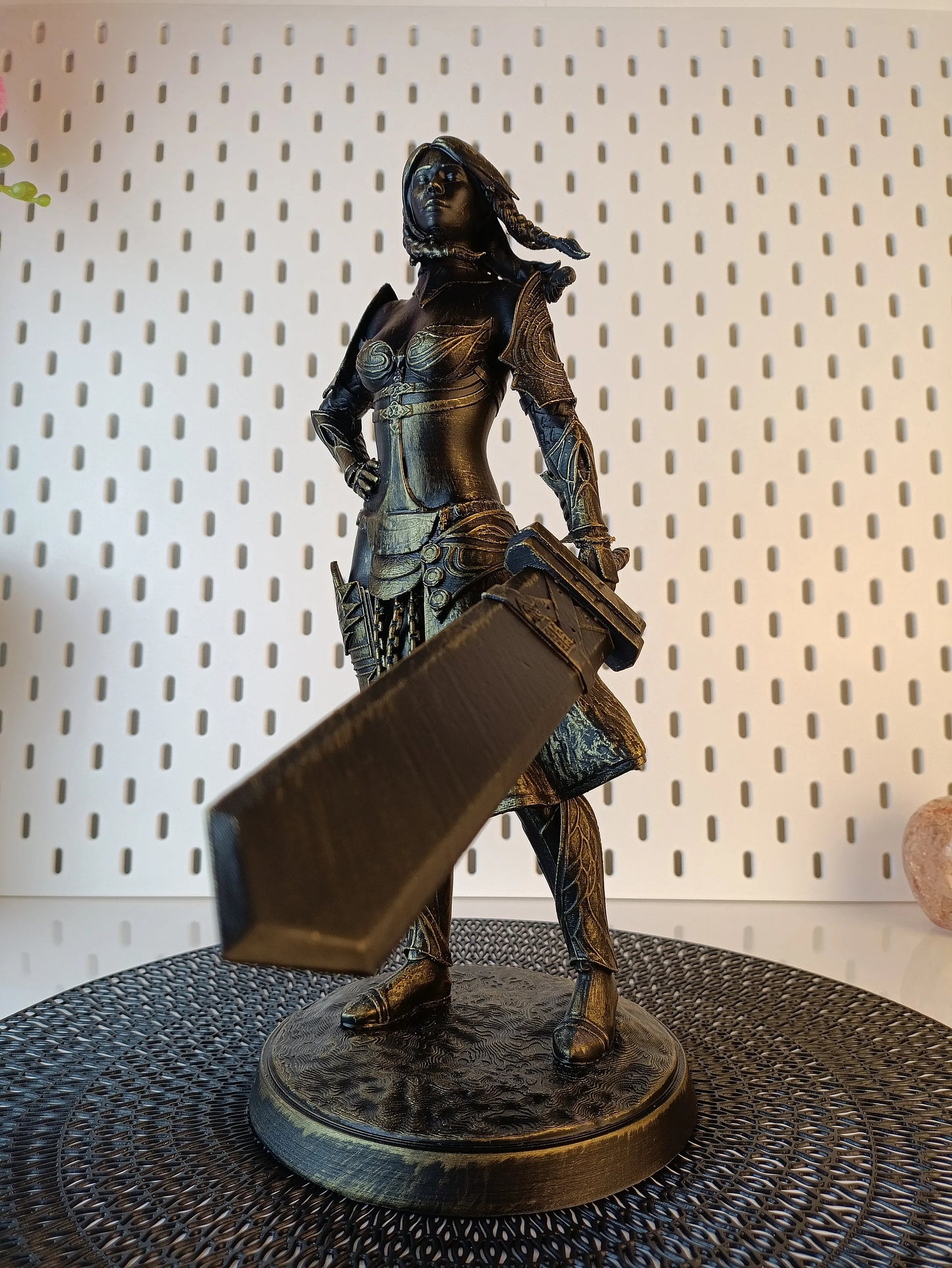 Jora Statue: Legendary Norn Huntress from Guild Wars 1 | Custom 3D Art Collectible 