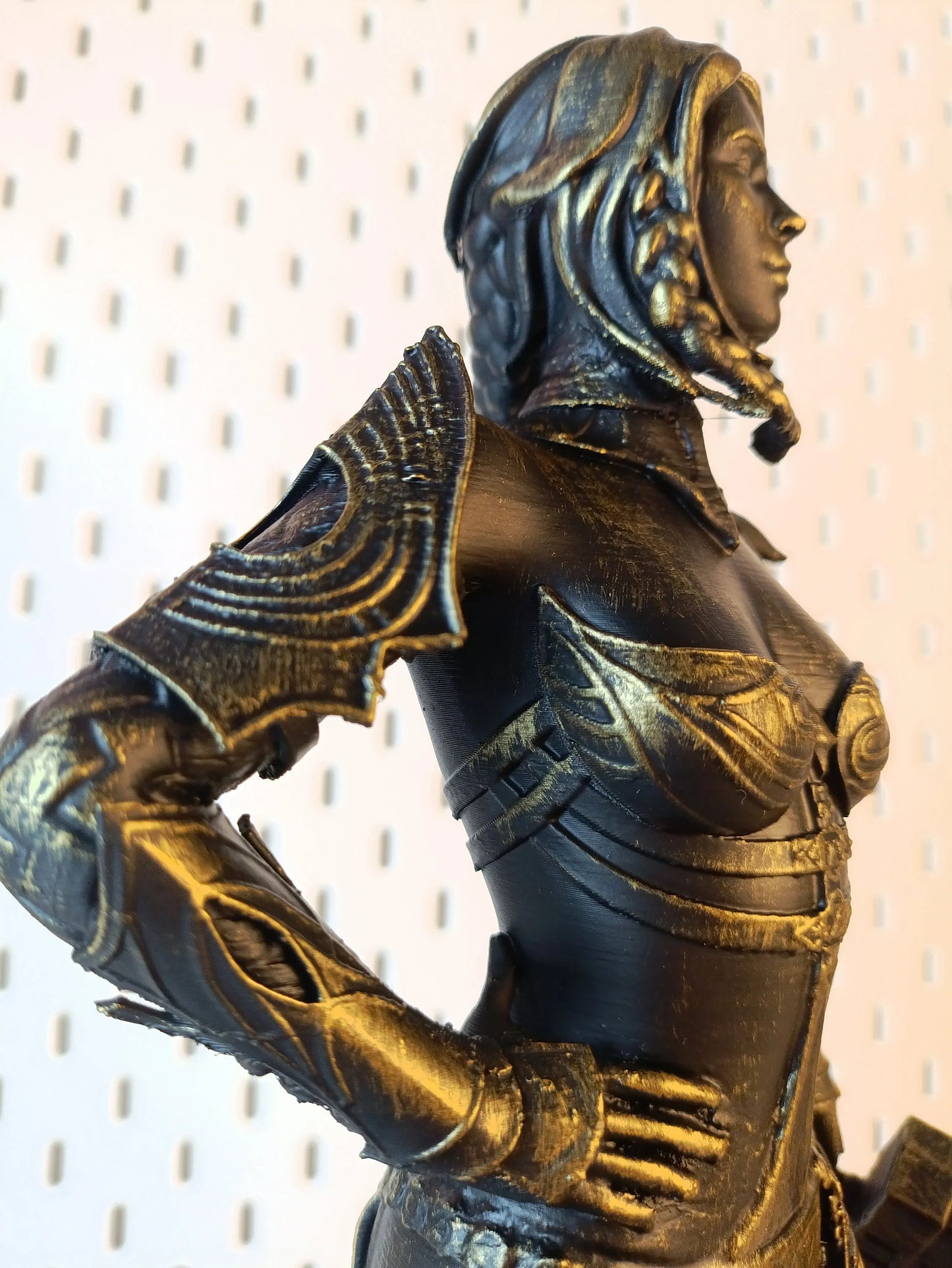 Jora Statue: Legendary Norn Huntress from Guild Wars 1 | Custom 3D Art Collectible 