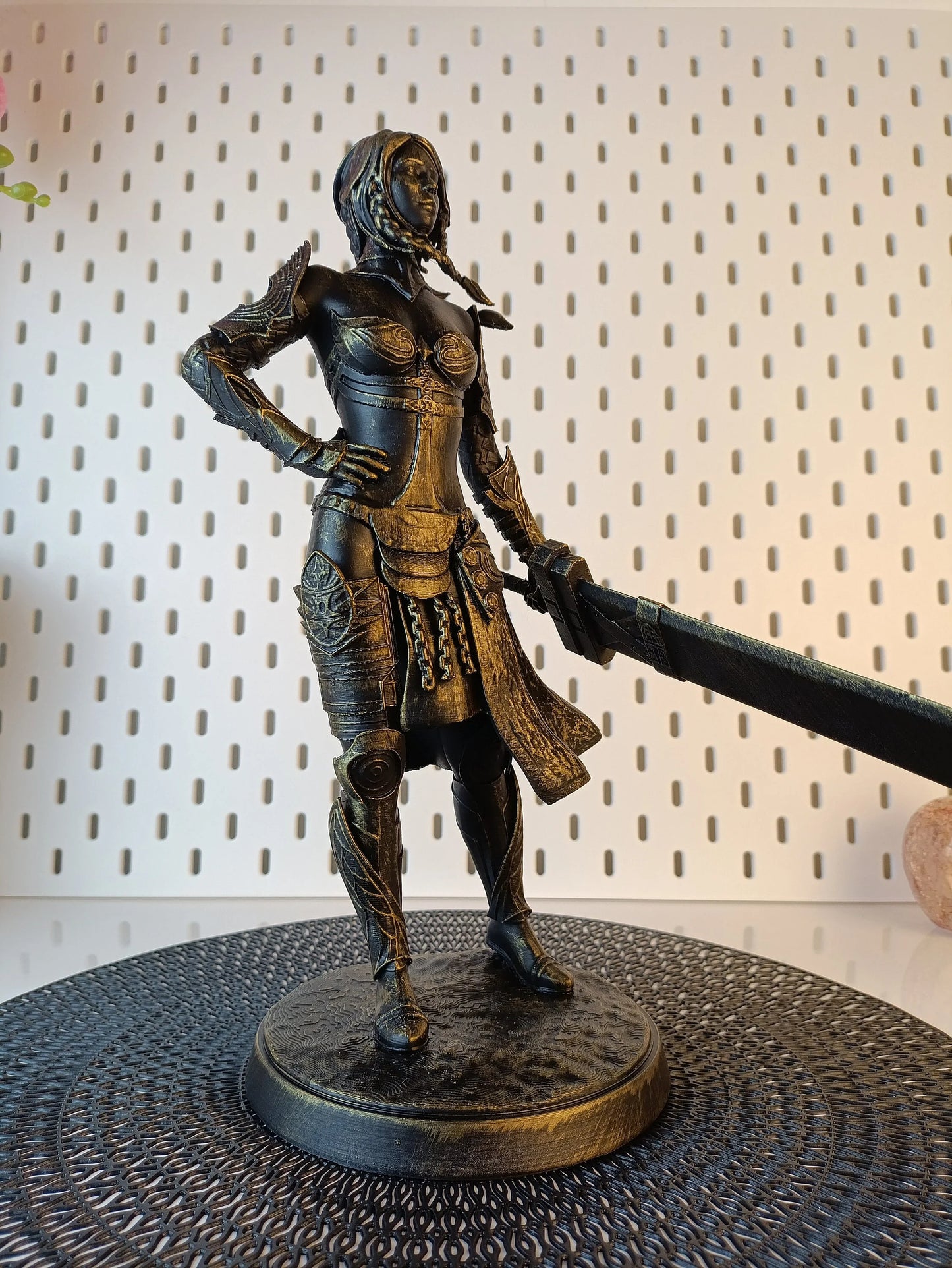 Jora Statue: Legendary Norn Huntress from Guild Wars 1 | Custom 3D Art Collectible 