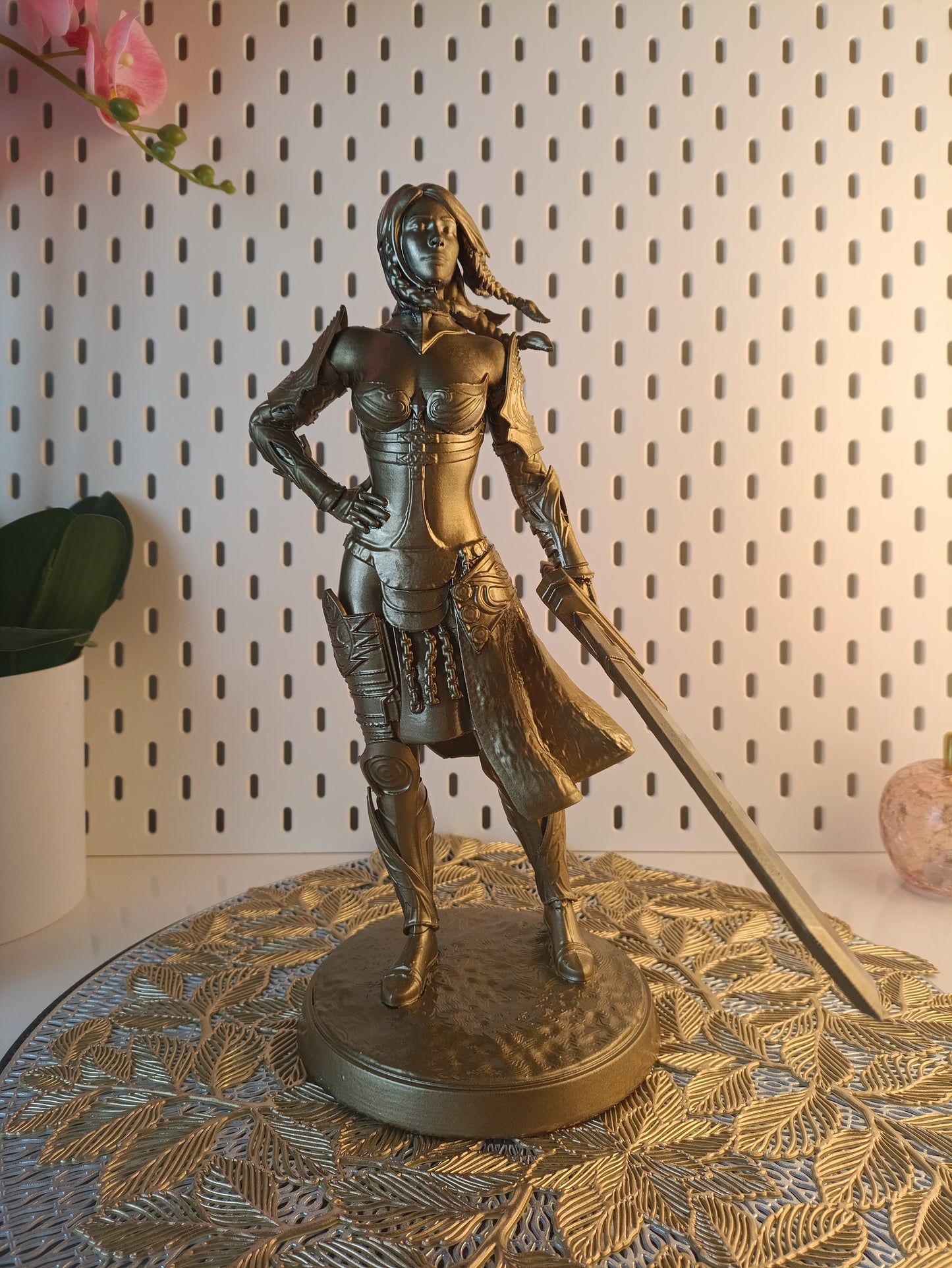 Jora Statue: Legendary Norn Huntress from Guild Wars 1 | Custom 3D Art Collectible 