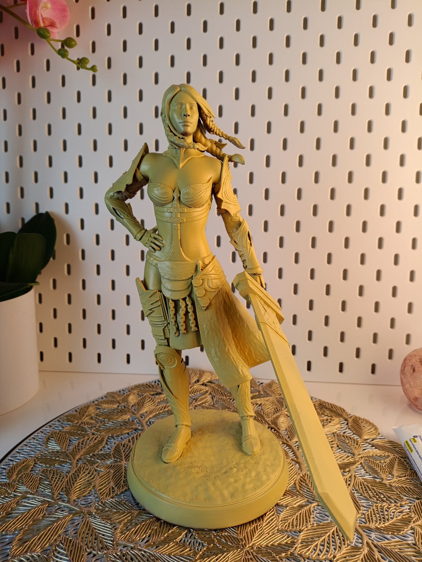 Jora Statue: Legendary Norn Huntress from Guild Wars 1 | Custom 3D Art Collectible 